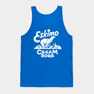 Vintage Soda Pop Bottlecap - Eskimo Cream Soda Tank Top